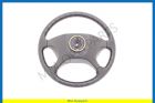 Steering wheel, 4 spokes, leather, Ø 40-cm 