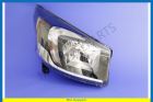 Headlight right (right side traffic)