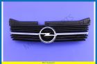 Grille, closed rear, black  until Vin-number X1999999