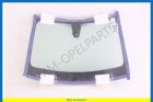 Windscreen, green tinted, acoustic, for front camera & rainsensor
