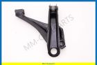 Front axle support lower left, complete with bushing 1.0/1.2