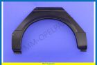 Wheel arch left rear 2/3- drs