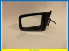 Mirror Kadett E left color: blue metallic