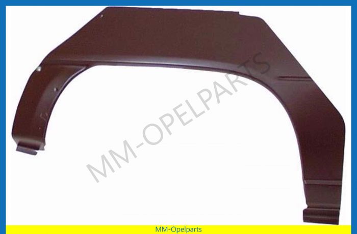 Wheel arch right 2/3 drs
