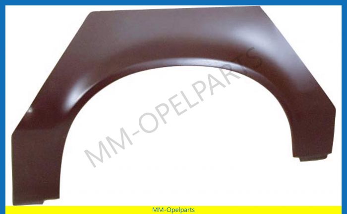Wheel arch left 2/3- drs