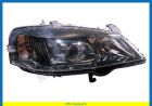 Headlight Black right DEPO