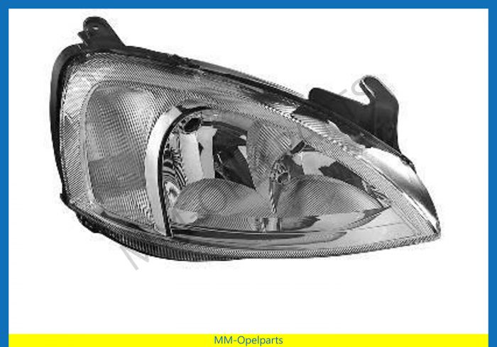 rechtsHead lamp Corsa 00-02 (type valeo) tyc